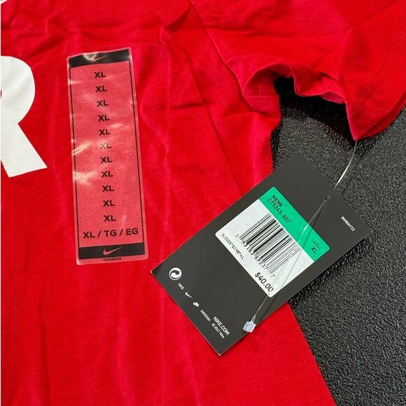 Emotionally Unavailable x Nike E.U AIR T-Shirt *NEW WITH TAGS*Size XL*RED - Picture 4 of 5